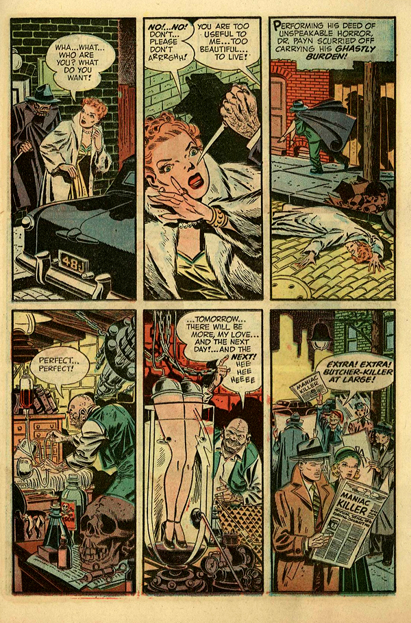 600px x 910px - Cover Your Eyes: the Graphic Horrors of 1950s Comics â€“ PRINT Magazine