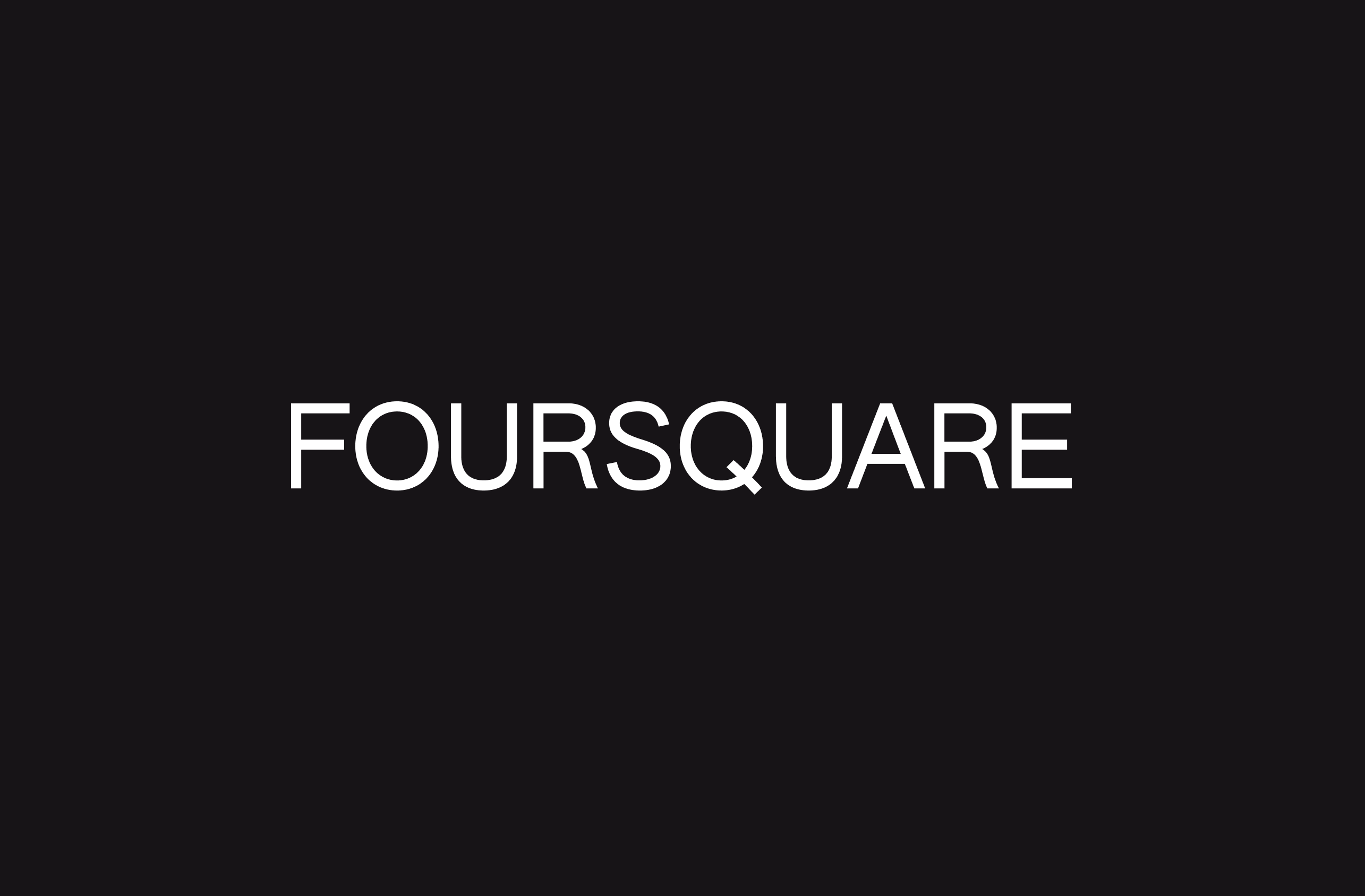Foursquare Has a New Brand Identity
