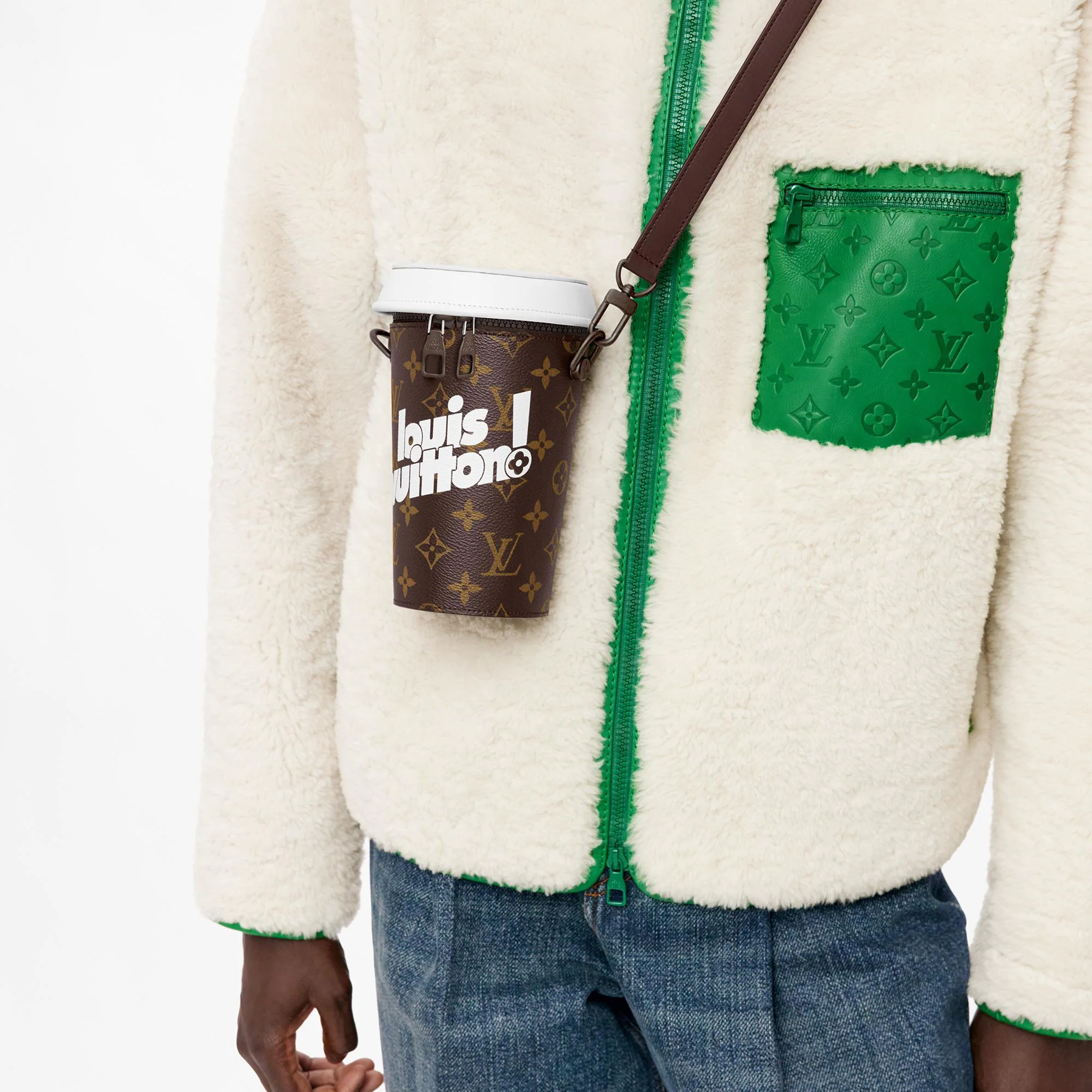 Don't Talk to Me Until I've Had My Louis Vuitton Coffee Cup Pouch – PRINT  Magazine