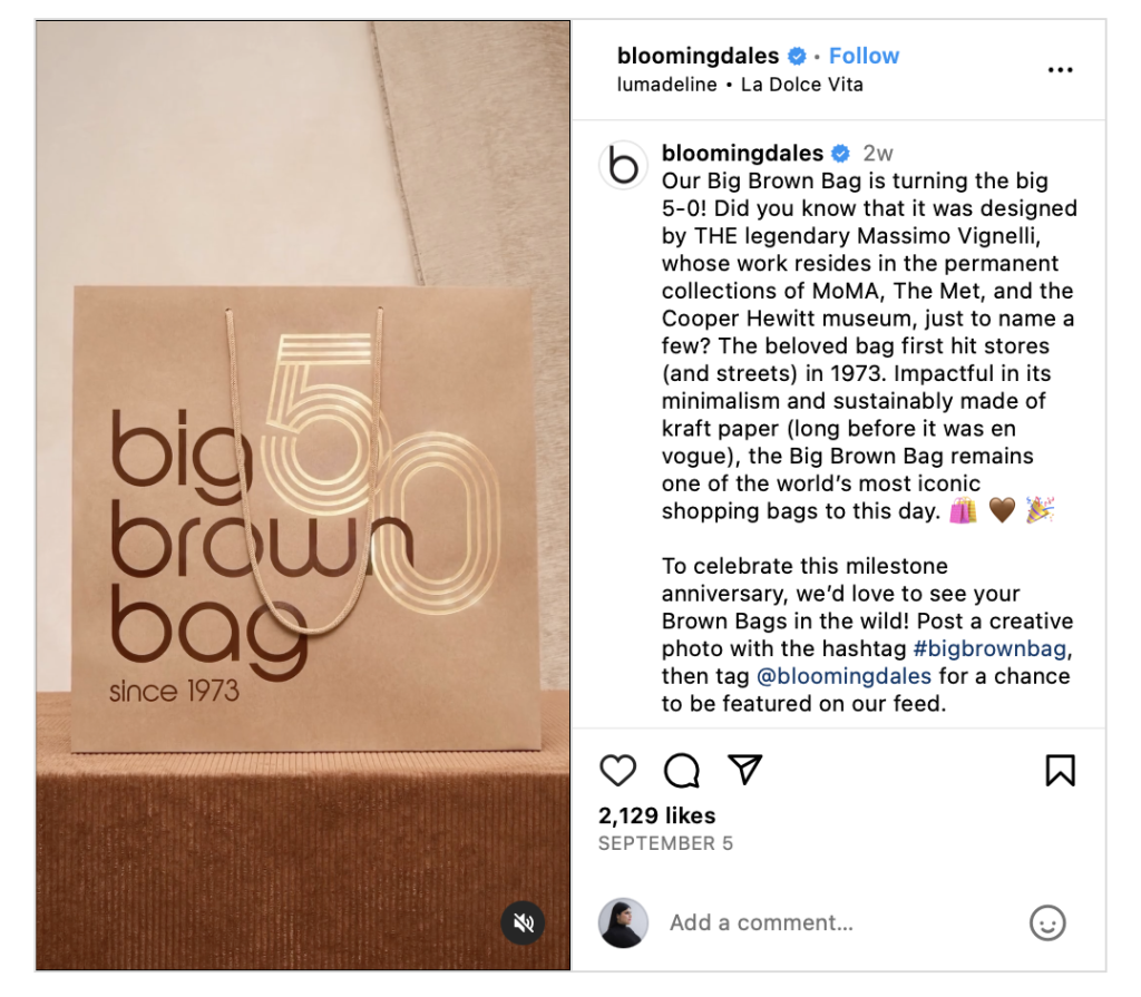 Bloomingdale's Big Brown Bag Celebrates 50 Years – PRINT Magazine
